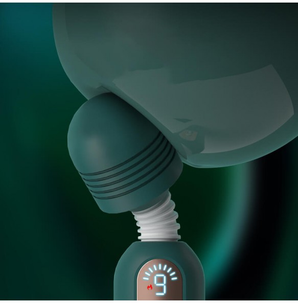 LILO - MIRO Big Head Heating AV Vibrator Wand (Chargeable - Green) LILO - MIRO Big Head Heating AV Vibrator Wand (Chargeable - Green)